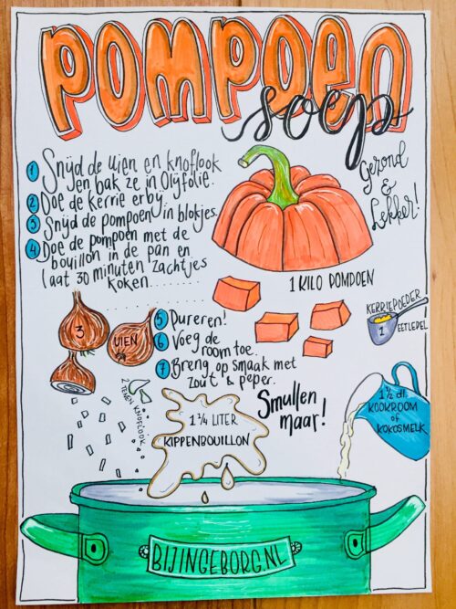 Receptlettering & Illustratie 8 november - Afbeelding 5